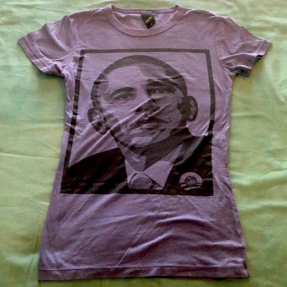 Obey Shirt - blue, size Small - Picture 1 of 6